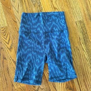 Blue Aerie Biker Shorts